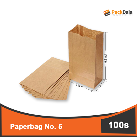 Picture of PaperBag no5 100pcx30rmperbdl nrp REAM