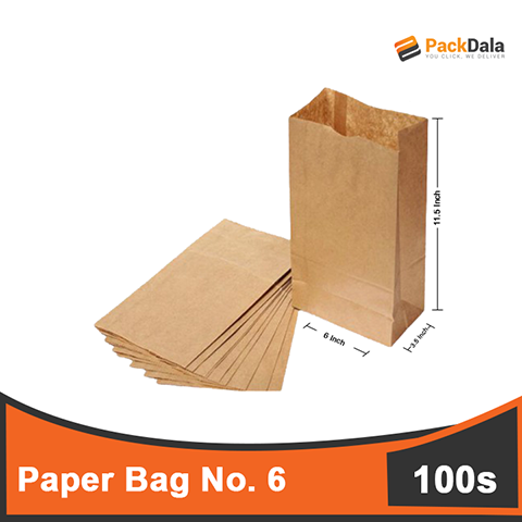 Picture of PaperBag no6 100pcx30rmperbdl nrp REAM