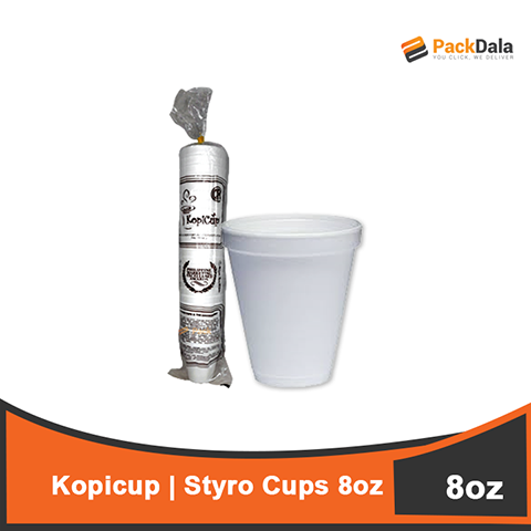 Picture of Styro Cup 8oz KopiCup 25pcx40pckpercs nrp PACK