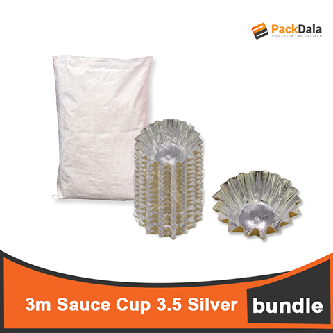 Picture of 3m Sauce Cup 3 5 Silver 20pcks nrp BDL