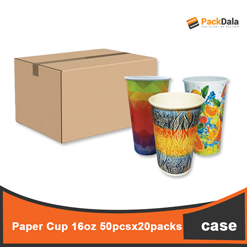 Picture of Paper Cup 16oz 50pcperpckx20pckpercs nrp CASE