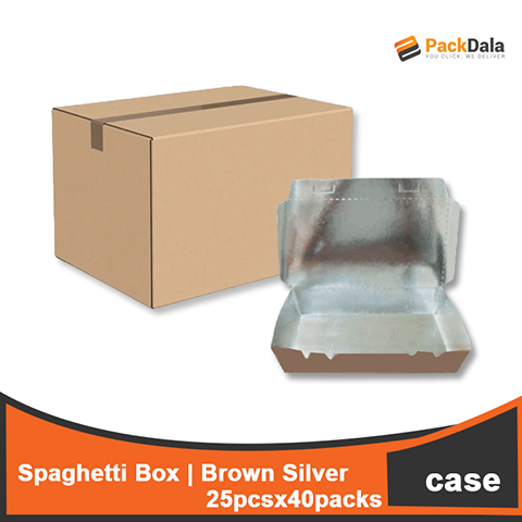 Picture of Spaghetti Box BR Silver 25pcperpckx40pckpercs nrp CASE