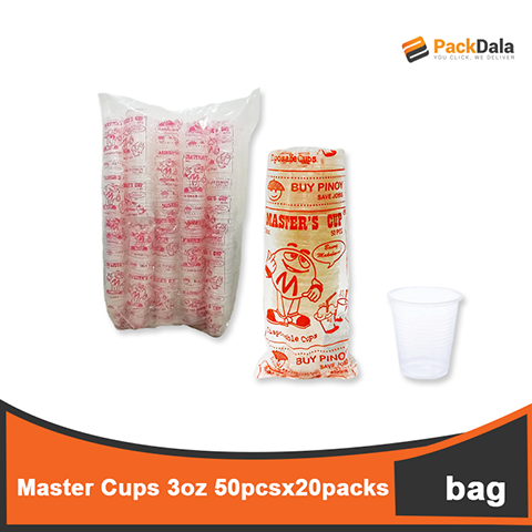 Picture of Master Cups 3oz Green 50pcs x 20pck nrp BAG