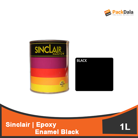 Picture of SINCLAIR Epoxy Enamel Black 1L x 12pcs rp pcs