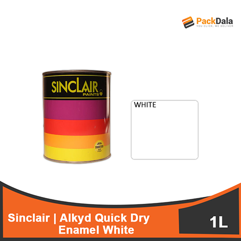 Picture of SINCLAIR Alkyd Quick Dry Enamel  White 1Lx12pcs rp PCS