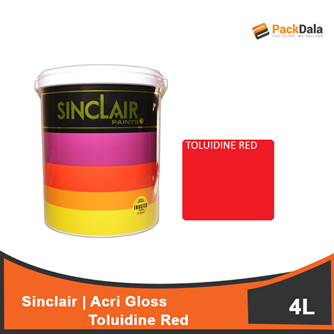 Picture of SINCLAIR Acri Gloss T Red 4Lx4pcs rp PCS