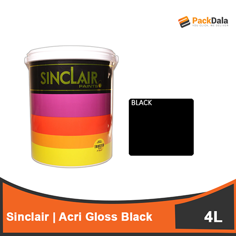 Picture of SINCLAIR Acri Gloss Black 4Lx4pcs rp PCS