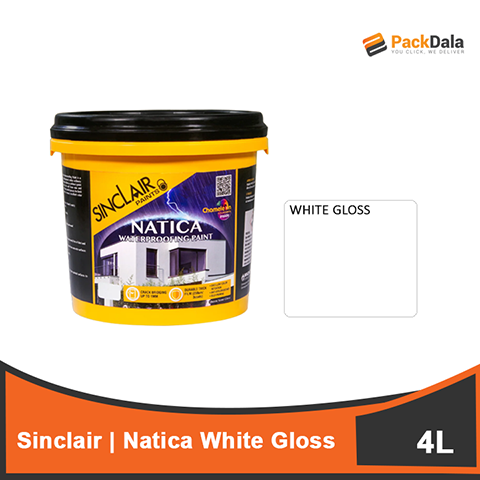 Picture of SINCLAIR Natica White Gloss 4L x 4pcs rp PCS