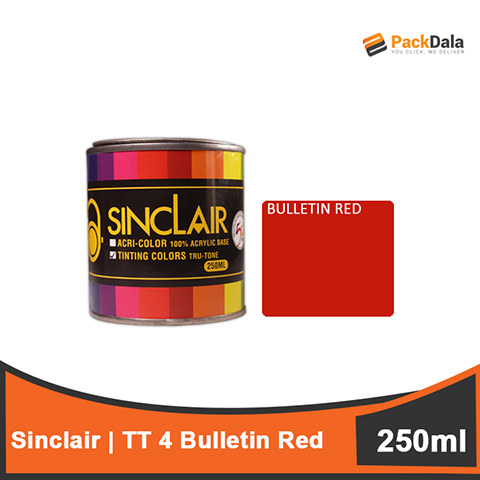 Picture of SINCLAIR TT 4 Bulletin Red 250ml x 48pcs rp PCS