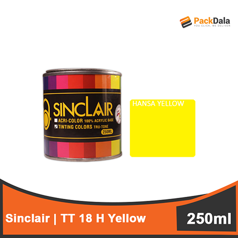 Picture of SINCLAIR TT 18 H Yellow 250ml x 48pcs rp PCS