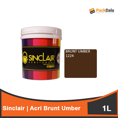 Picture of SINCLAIR Acri 1224 B Umber 1L x 12pcs rp PCS