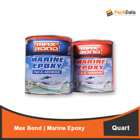 Picture of MAX BOND Marine Epoxy Quart x 6sets rp SET