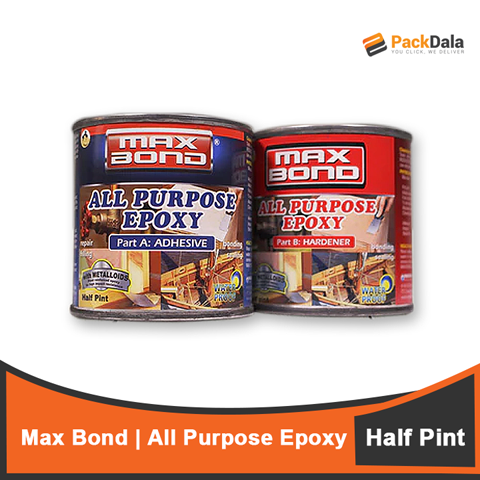 Picture of MAX BOND All Purpose Epoxy Half Pint x 24sets rp SET