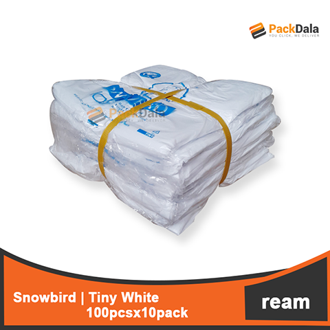 Picture of Tiny Snowbird White 100Pcx10pckx20rmperbdl nrp REAM