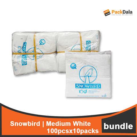 Picture of Medium Snowbird White 100pcx10pckx12rmperbdl nrp BUNDLE