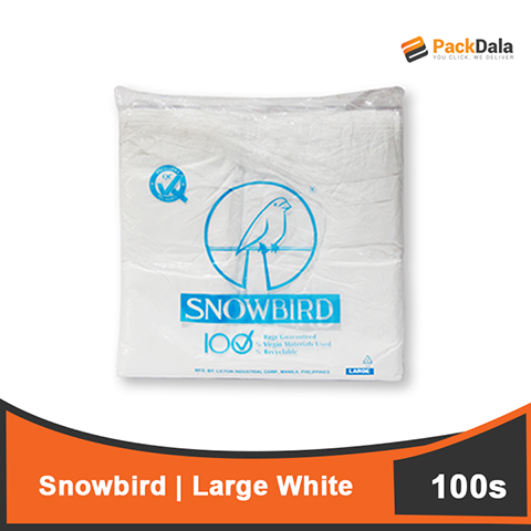 Picture of Large Snowbird White 100pcx10pckx10rmperbdl nrp PACK