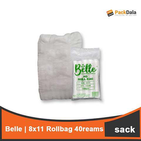 Picture of Belle 8x11 Rollbag 40rmspersckx5rolls nrp SACK