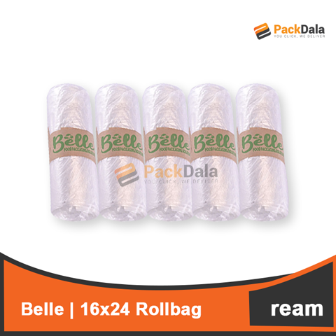 Picture of Belleplas 16x24 Rollbag 20rmsprsackx5rolls 2rp Thin P4MO