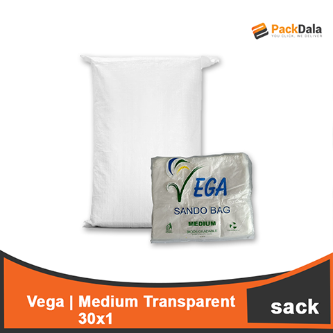 Picture of Medium Vega Transparent 30x1 nrp SACK