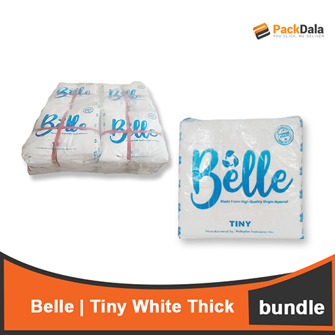 Picture of Tiny Belle White Thick 4rmperbdl nrp BDL