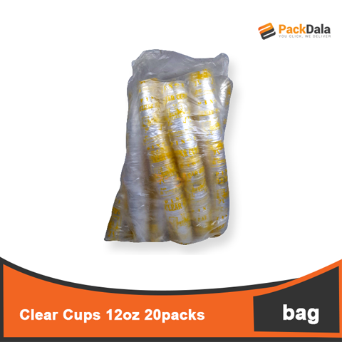 Picture of Clear Cups 12oz 20pckperbag nrp BAG