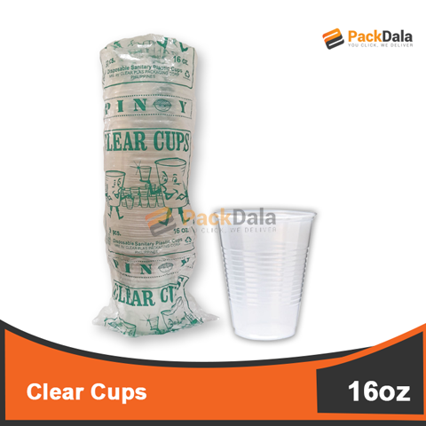 Picture of Clear Cups 16oz 20pckperbag nrp PACK