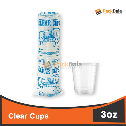 Picture of Clear Cups 3oz 20pckperbag nrp PACK