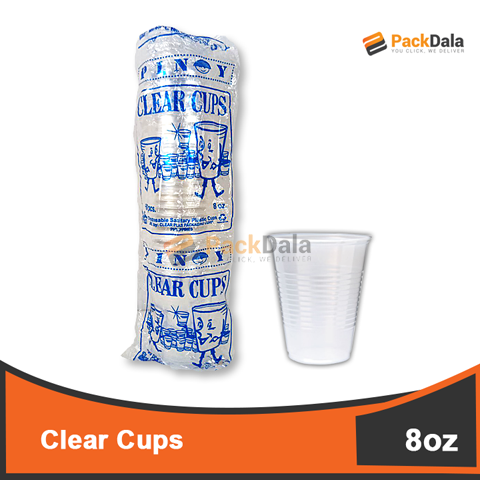 Picture of Clear Cups 8oz 20pckperbag nrp PACK