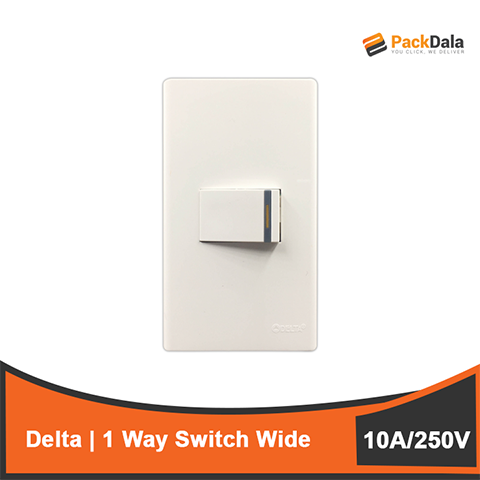 Picture of Delta 1 Way Switch Wide P1S1W