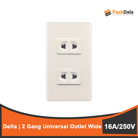 Picture of Delta 2pcs Universal Outlet Wide P2OUW