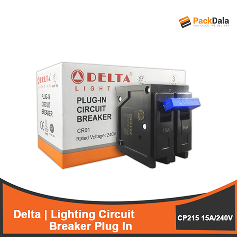 Picture of Delta Circuit Breaker Plug in 15A 250V CP215