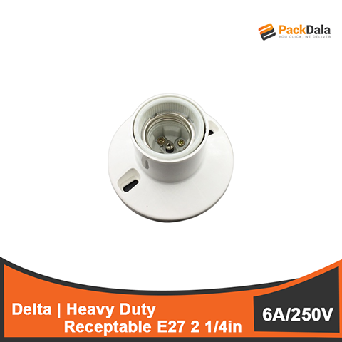 Picture of Delta Heavy Duty Ceiling Receptacle E27 2 1 4in RC272252