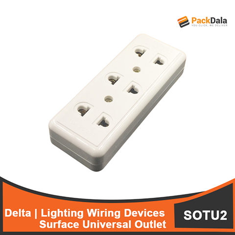 Picture of Delta Surface Triplet Universal Outlet SOTU2