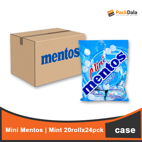 Picture of Mini Mentos Mint 20rollx24pck per cs rp CASE