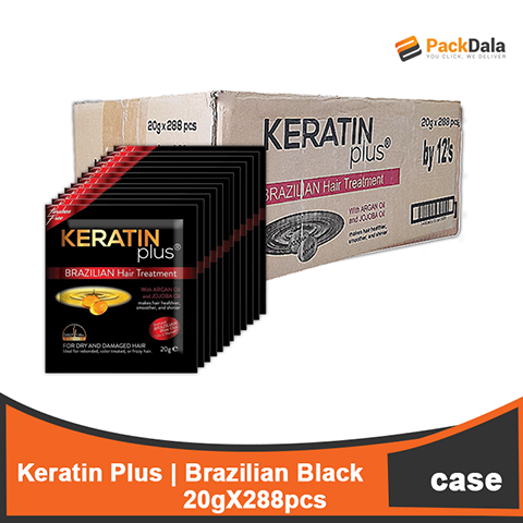 Picture of Keratin Plus Brazillian Black 20gx12x24 nrp CASE