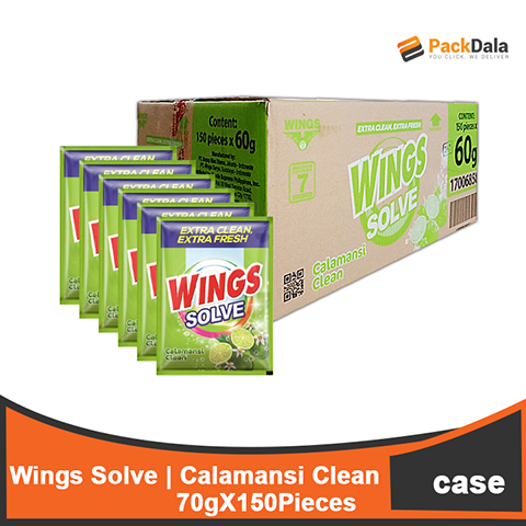 Picture of Wings Solve Calamansi Clean 70g or 60gx25x150 nrp CASE