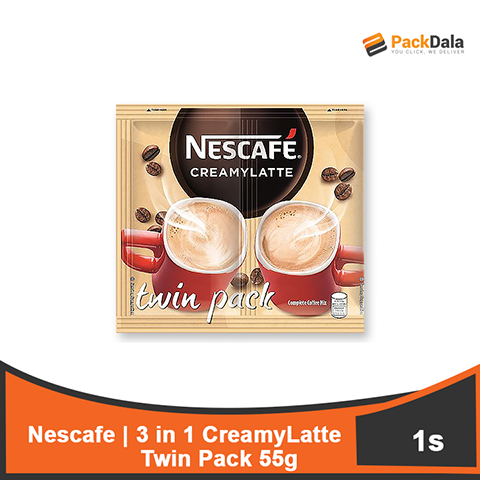 Picture of Nescafe 3n1 CreamyLatte TwinPack 55gx1x200 PCS