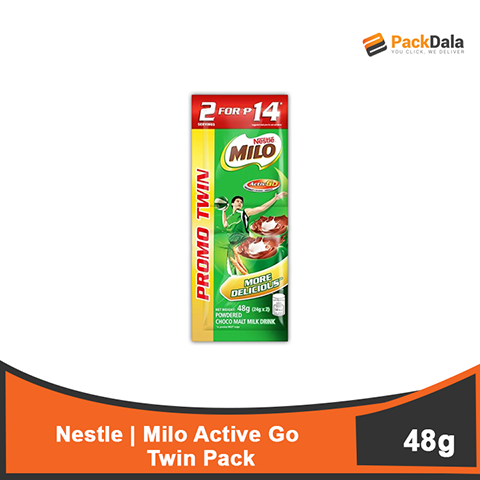 Picture of Milo Go Active Champion Twin Pack 48g 8x32 rp PCS