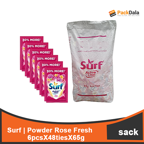 Picture of Surf Powder Rose Fresh 6pcx48tie per sck nrp SACK