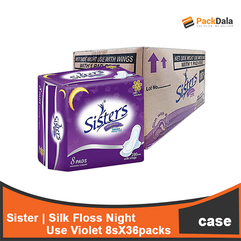 Picture of Sisters Net Side Night Use Violet 8padsx36pckprcs CASE