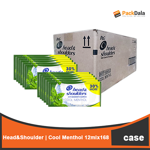 Picture of Head and Shoulder Cool Menthol 12mlx1cs CASE