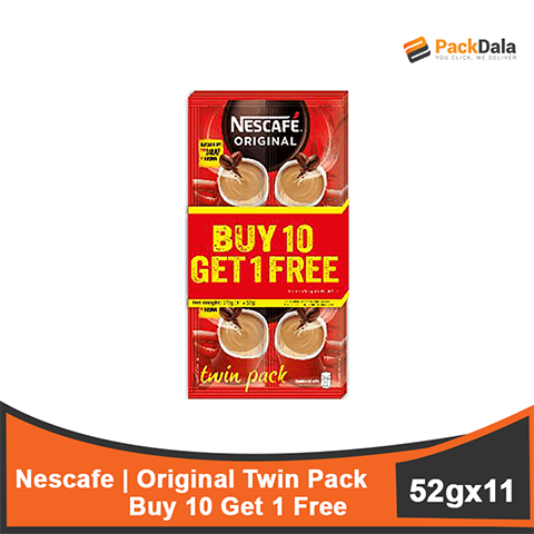 Picture of Nescafe Orig TP 18x11x52g PR10plus1 TIE