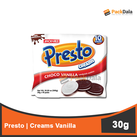 Picture of Presto Creams Vanilla 10sx20x30g