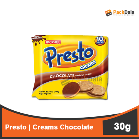 Picture of Presto Creams Chocolate 10sx20x30g
