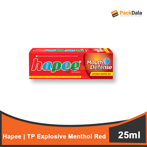 Picture of Hapee TP Explosive Menthol Red 108x25ml PCS