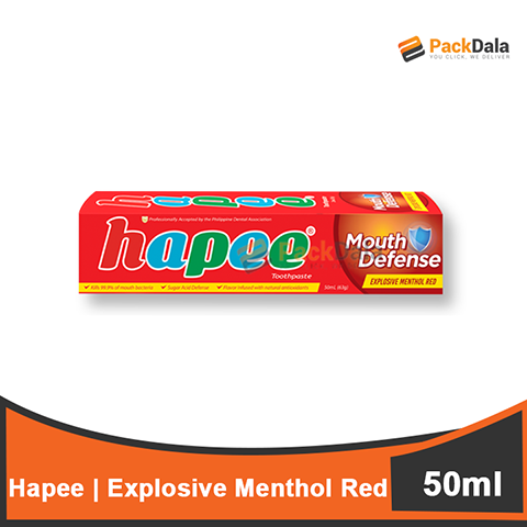 Picture of Hapee Explosive Menthol Red 72sx50ml PCS