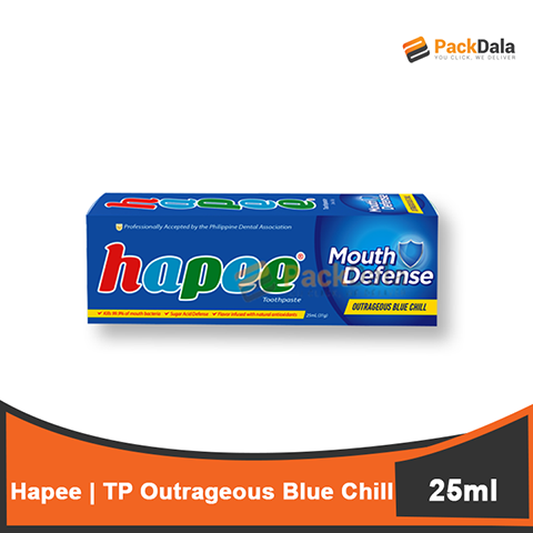 Picture of Hapee TP Outrageous Blue Chill 108x25ml PCS