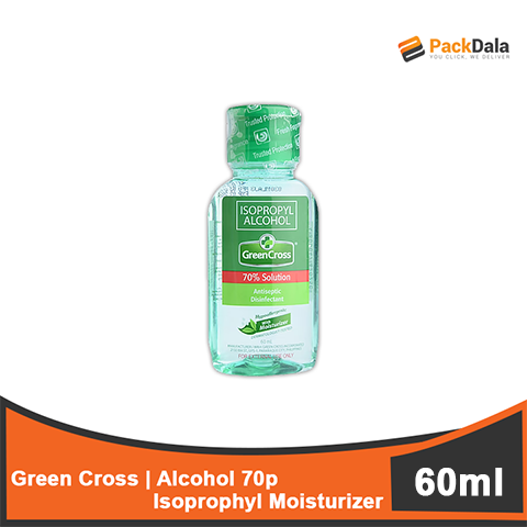 Picture of Green Cross Alc 70p Isopropyl moist 60mlx24 nrp