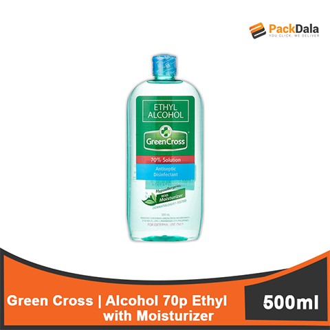 Picture of Green Cross Alc 70p Ethyl 500mlx24 with moist nrp