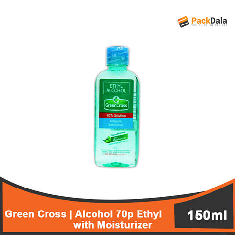 Picture of Green Cross Alc 70p Ethyl 150mlx48  with moist nrp